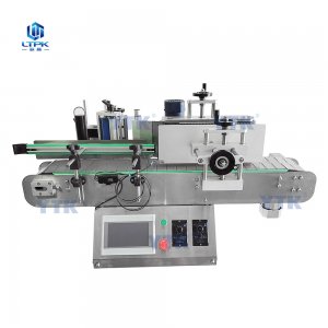 Auto Desktop Round Bottle Labeling Machine in Chain Conveyor Auto Desktop Round Bottle Labeling Machine in Chain Conveyor