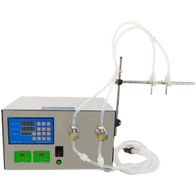 2 nozzles 4L/min magnetic pump liquid filler 3-1000ml