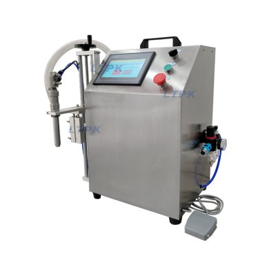Servo motor gear pump liquid cream honey sauce filler dispenser